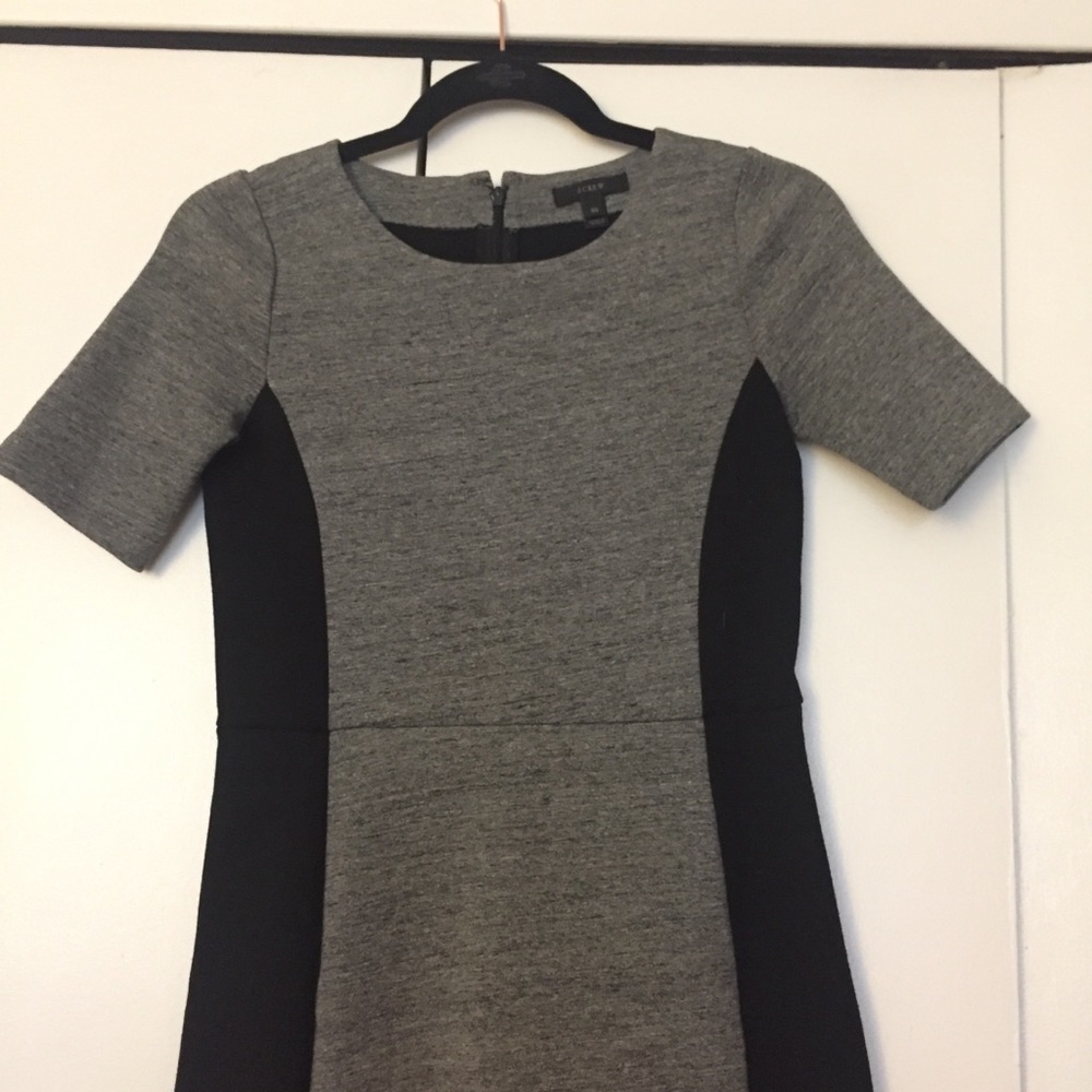 J Crew Short Sleeved Sheath Dress